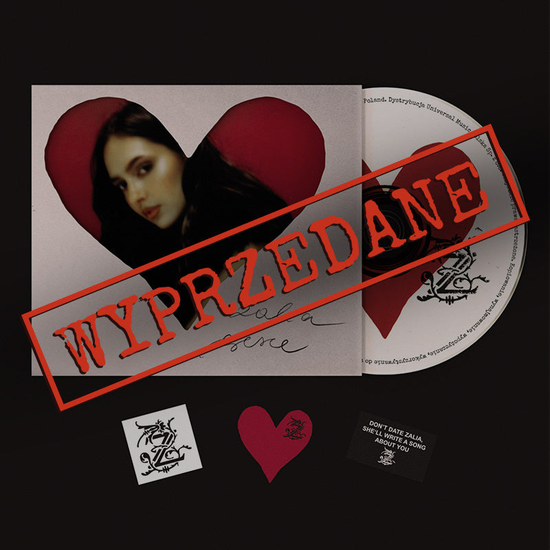 SERCE - LIMITOWANE CD Z AUTOGRAFEM I NAKLEJKAMI