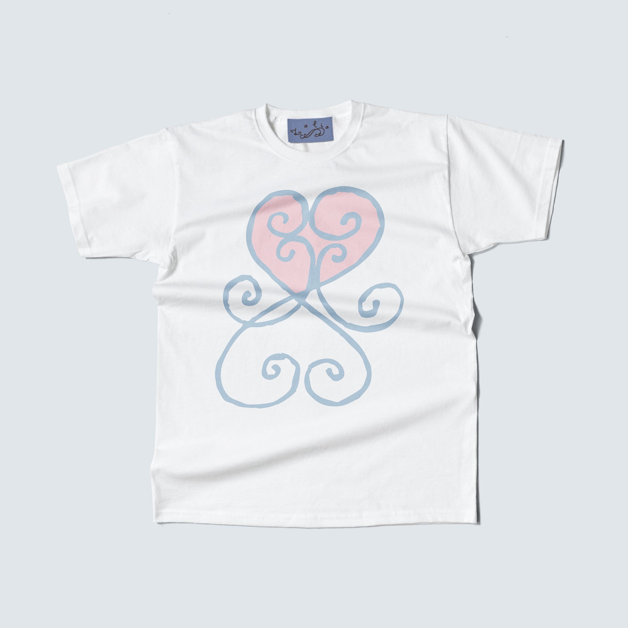 T-SHIRT TYLKO KOCHAJ MNIE BIAŁY