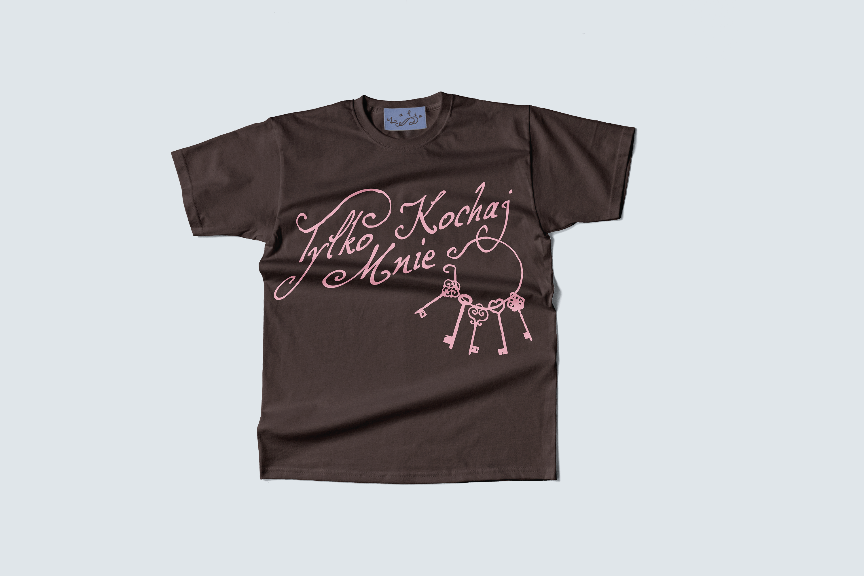 T-SHIRT TYLKO KOCHAJ MNIE KOLOR