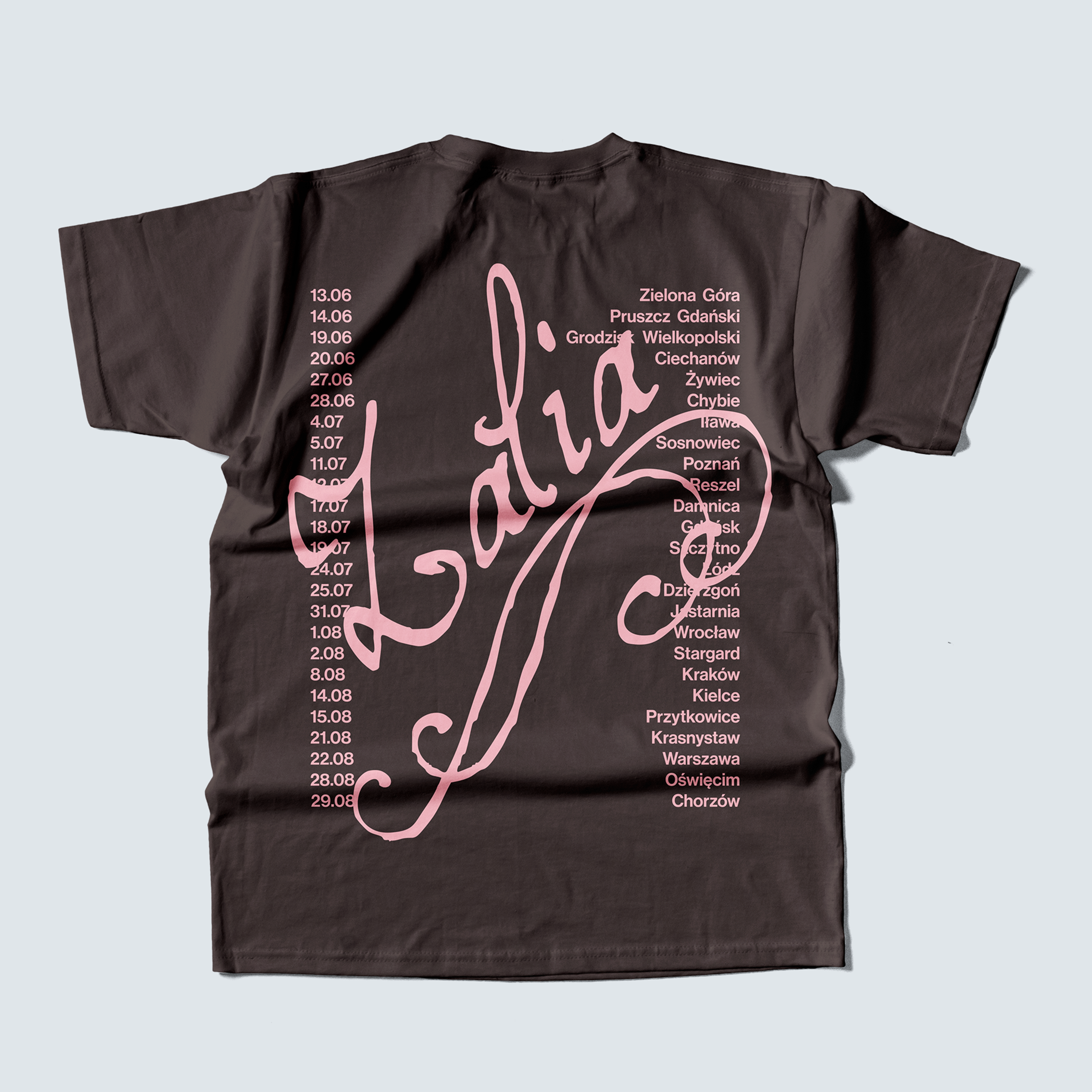 T-SHIRT TYLKO KOCHAJ MNIE KOLOR
